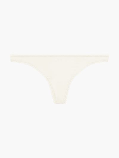 Calvin Klein Underwear HU655624 | Calvin Klein Seductive Comfort Női Tanga Fehér